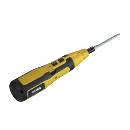 Proxxon skruetrækker 1/4" 3,6V, inkl. oplader og 12 bits
