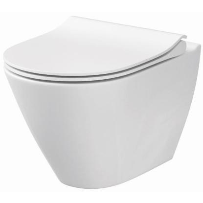 Danbad City væghængt toilet inklusiv toiletsæde