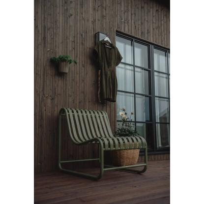 Varax loungebænk, aluminium, grøn