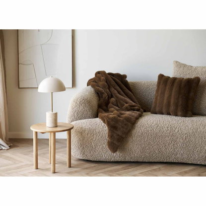 Jena hjørnebord, eg, Ø40 cm