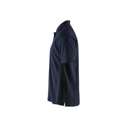 Blåkläder 3324 poloshirt, mørk marineblå/sort