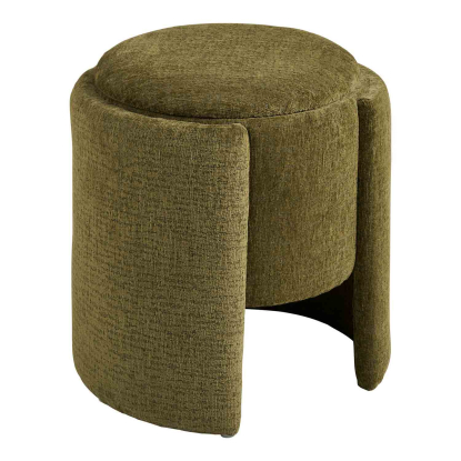 Walsdorf puf, grøn, Ø42 cm