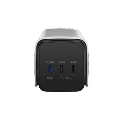 EcoFlow Rapid Pro powerbank med indbygget USB-C kabel, 20000 mAh, 230 W, sølv