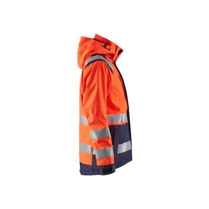 Blåkläder 4904 dame high vis skaljakke, hi-vis orange/marineblå
