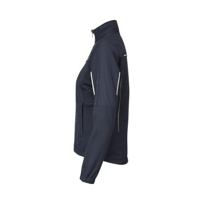 ID 0781 Zip-n-Mix hybridjakke, dame, navy