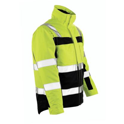MASCOT SAFE COMPETE Loreto vinterjakke, hi-vis gul/marine