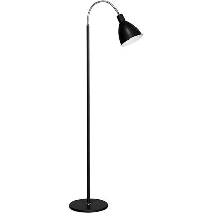 Armaturhantverk Smögen gulvlampe, H145 cm, sort