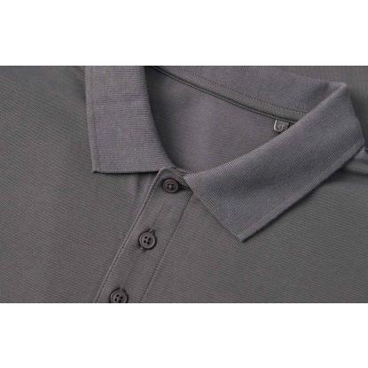 ID 0586 poloshirt, økologisk, silver grey