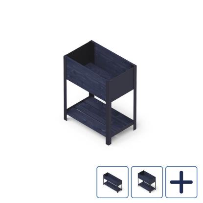 Upyard ModernBox High højbed, sort