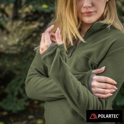 M-TAC Delta Polartec jakke, dame, olive