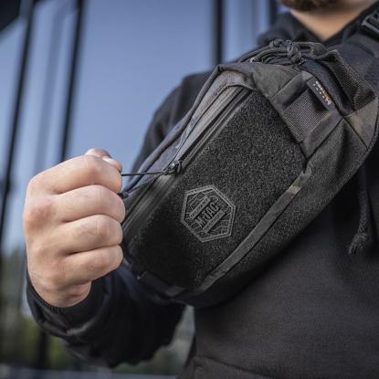 M-TAC Elite Hex bæltetaske, sort multicam/sort
