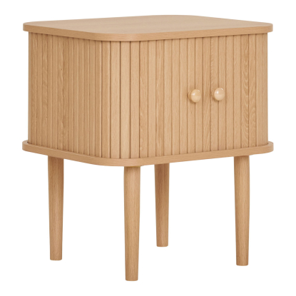 Nikko hjørnebord med to låger, fyr