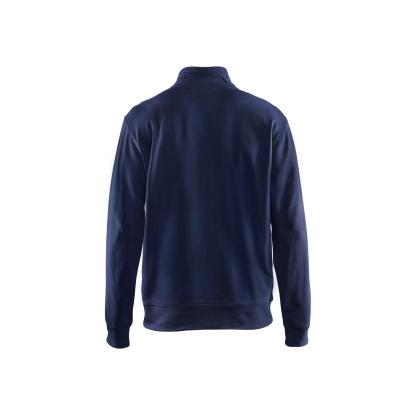 Blåkläder 3371 sweatshirt full zip, marineblå