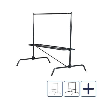 Varax tæppebankestativ med fødder, 170 x 190 x 135 cm