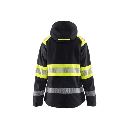 Blåkläder 4430 dame high vis skaljakke, sort/hi-vis gul