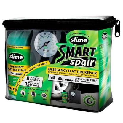 Slime dækreparationskit med kompressor, 473 ml