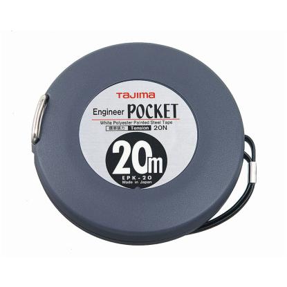 Tajima Pocket båndmål fig. 2, 10 mm - 20 meter
