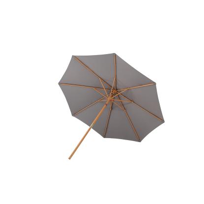 Venture Design IXOS parasol, bøg, grå, Ø300 cm