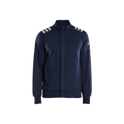 Blåkläder 3453 flammehæmmende sweatshirt full zip inherent, marineblå