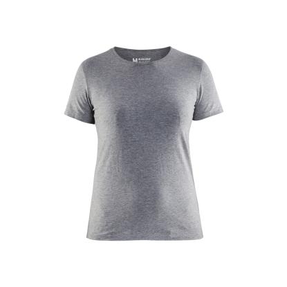 Blåkläder 3304 dame t-shirt, gråmeleret