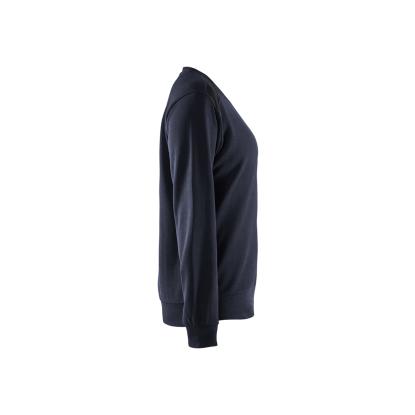 Blåkläder 3408 dame sweatshirt, mørk marineblå/sort