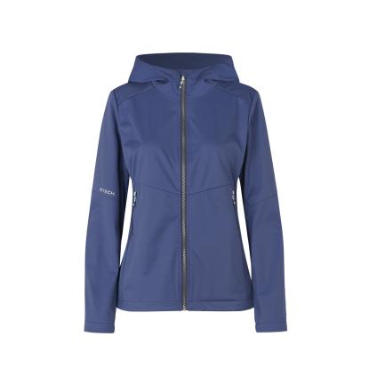 ID 0837 softshelljakke, letvægt, dame, stormy blue
