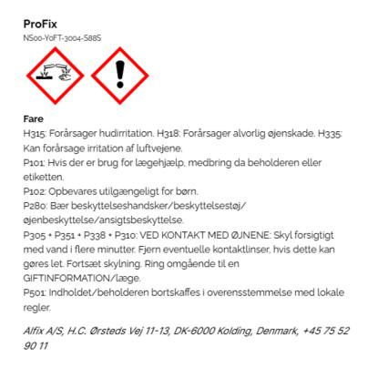 Alfix ProFix fliseklæber, lys grå - 20 kg