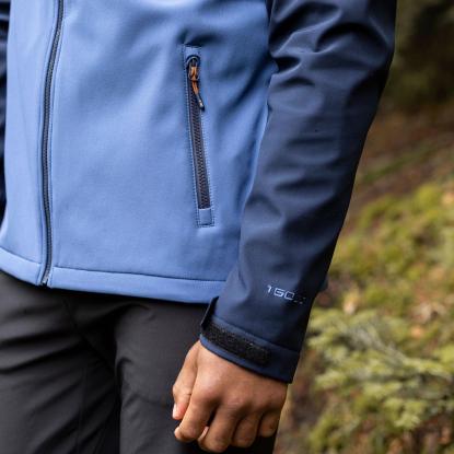 DLX FLANAGAN softshelljakke, herre, navy