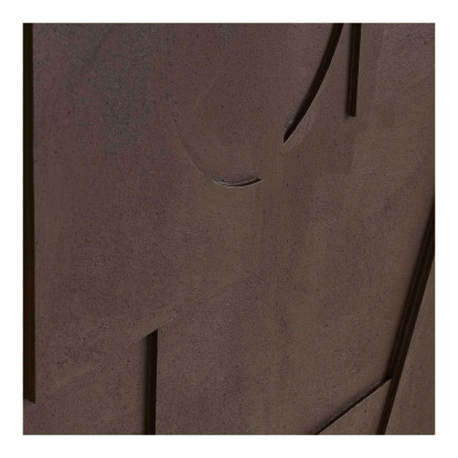 Isabella relief vægdekoration No. 1, brun, 60 x 90 cm
