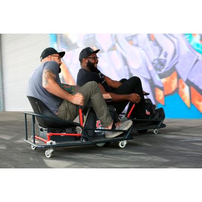 Razor Crazy Cart XL el-gokart, sort