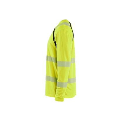 Blåkläder 3599 high vis t-shirt lang ærme, hi-vis gul/sort