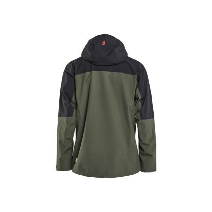 Blåkläder 4980 striker skaljakke 4-vejs stretch, skovgrøn/rust