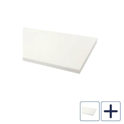 Wallmann Original vinduesplade, hvid laminat, 1590 mm