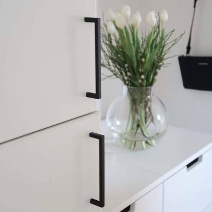 Beslag Design Soft greb, 192 mm, mat sort