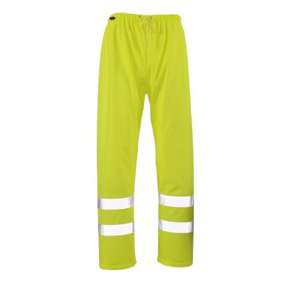 MASCOT SAFE AQUA Wolfsberg regnbukser, hi-vis gul