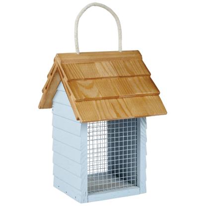 Gardman "Beach hut" forderautomat til nødder, 15 x 20 x 13 cm