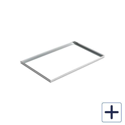 Plastmo Vario bundramme, aluminium