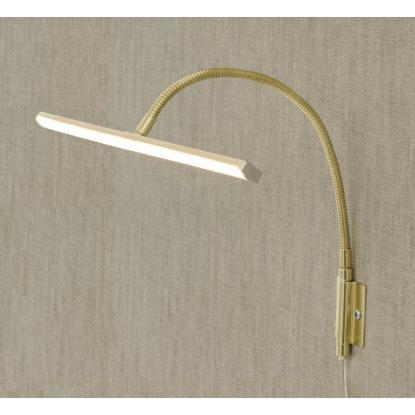 Aneta Miro billedbelysning, dæmpbar, B40 cm, guld