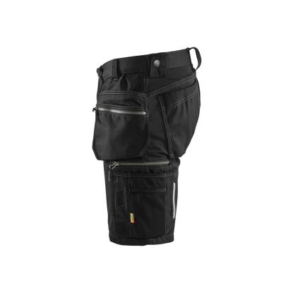 Blåkläder 1598 håndværker shorts med stretch, sort