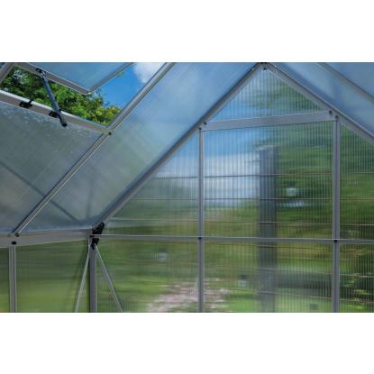 Halls Icon 6 drivhus 2,5 m², alu, 4 mm poly