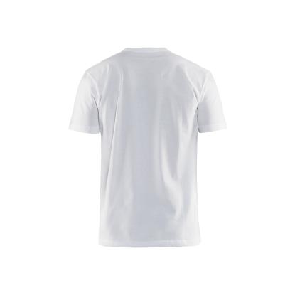 Blåkläder 3379 t-shirt, hvid/mørk grå