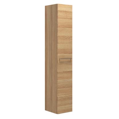 Scanbad Multo højskab med vendbar låge, 30 x 175 cm, varm eg