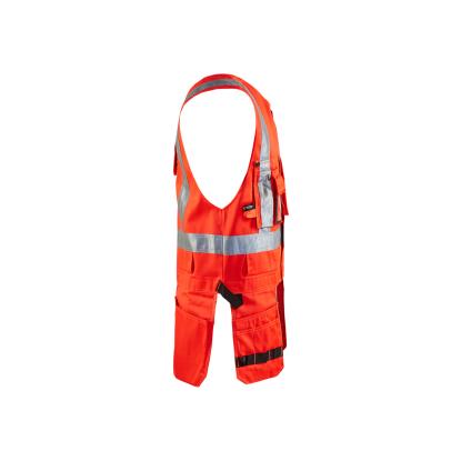 Blåkläder 3027 high vis håndværker vest, hi-vis rød