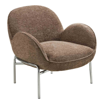 Zomba loungestol, mørkebrun