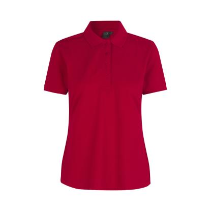 ID 0521 poloshirt, klassisk, dame, rød