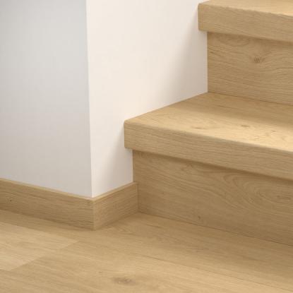 Pergo vinyl trappeafdækning/trappeforkantsprofil, Spring Mountain Oak, 1236 x 122 x 62 mm
