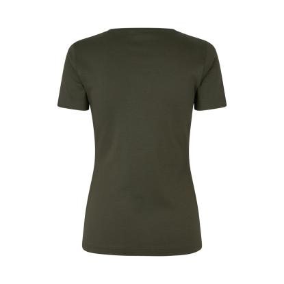 ID 0508 Interlock T-shirt, dame, oliven