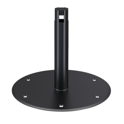 Tacodan underdel til 1-delt tagrumsudluftning til flade tage, plast, sort, Ø40 mm (DN40 mm)
