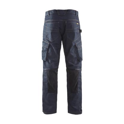 Blåkläder 1497 servicebuks denim stretch, marineblå/sort