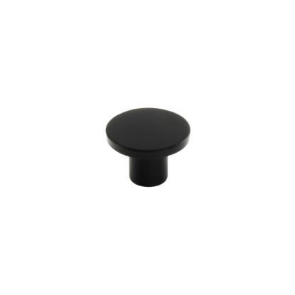 Beslag Design Como knop, Ø26 mm, mat sort